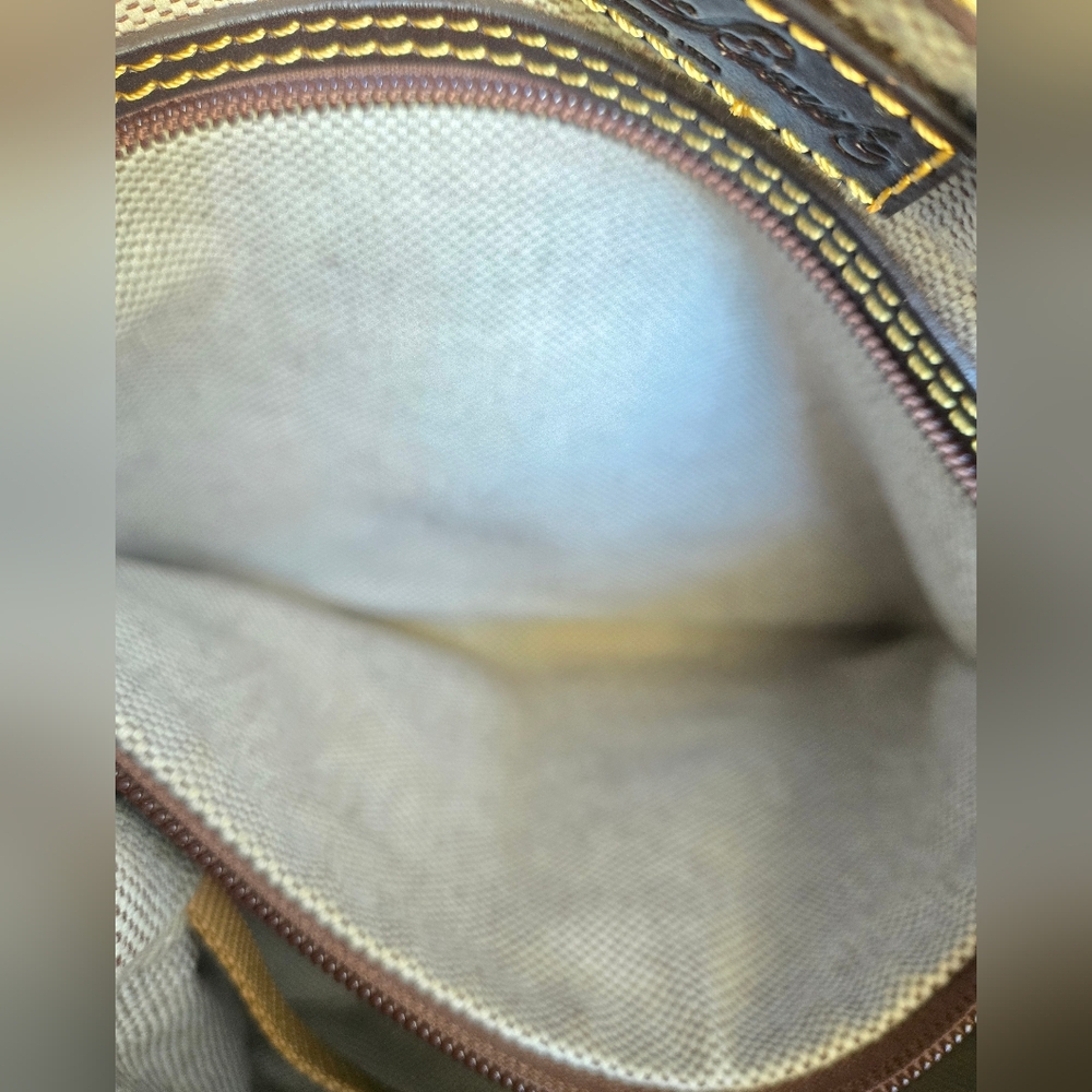 Dooney & Bourke Python Snake Embossed Fold Over H… - image 7